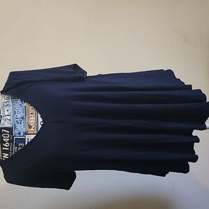 Green Envelope Navy Tee